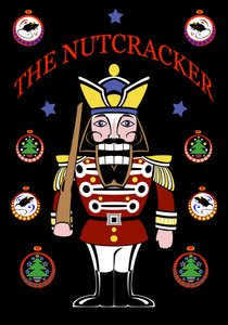 Nutcracker Poster for Tchaikovsky Ballet